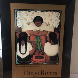 Diego Rivera Portrait Approx 4ft x 3ft