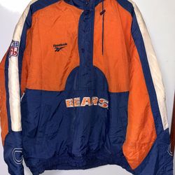 Vintage Reebok Chicago Bears Jacket 