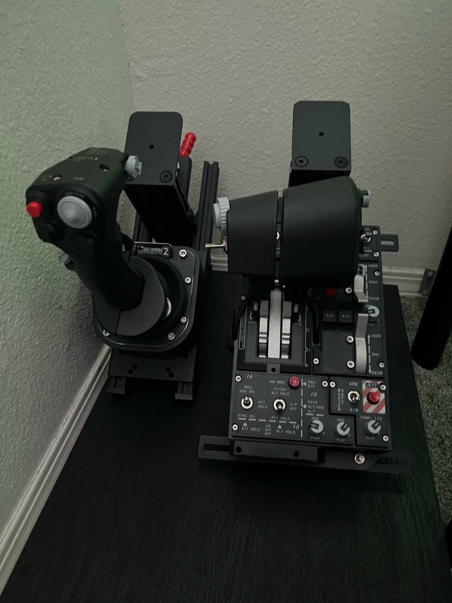 Winwing pro bundle f16 joystick / throttle