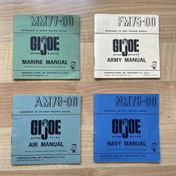 Vintage 1964 GI Joe Real American Hero Training Manual Booklets