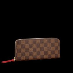 Louis Vuitton Damier Azur Clemence Women Wallet