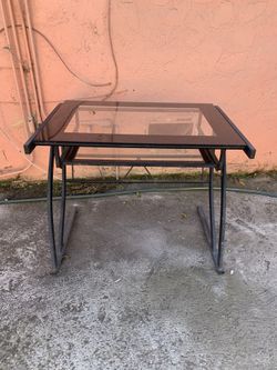 Glass Desk