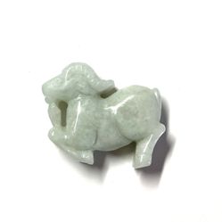 Jade Jadeite Sheep Pendant Necklace