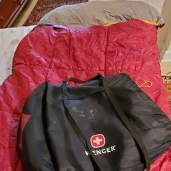 Never Used Swiss Wenger Mummy Sleeping Bag