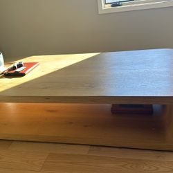 RH Real Wood Very Heavy Coffee Table