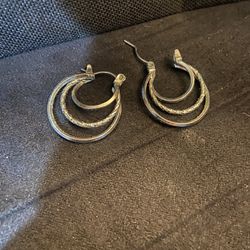 Sterling Silver And Good Earrings