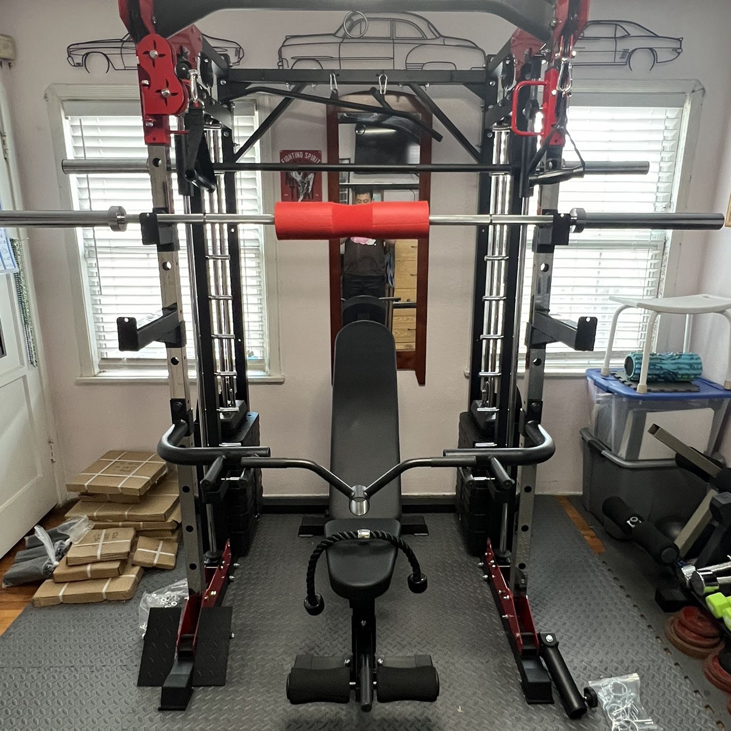 💥Free Delivery/Install💥 Complete Smith Machine Bundle 💪💪