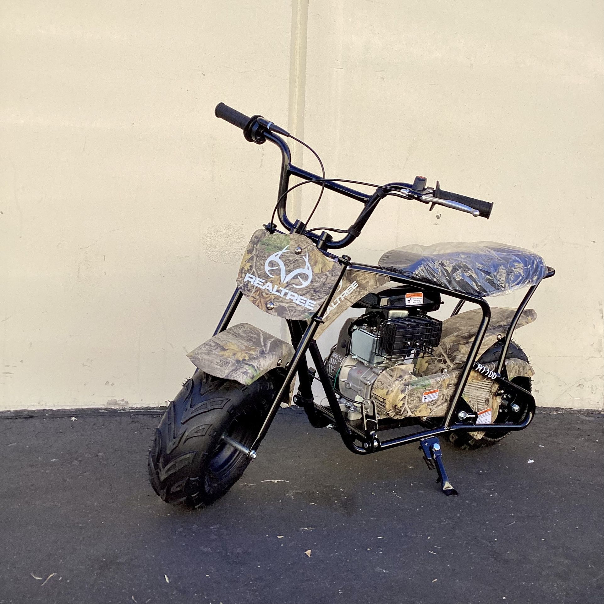 105CC 4-Stroke Kids Dirt Bike, Off Road with Automatic Transmiss , top speed 28Mph, mix weight 180lb