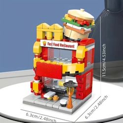 Create Your Own Miniature World with Mini Street View Building Blocks! , Christmas/Halloween/Thanksgiving Gift