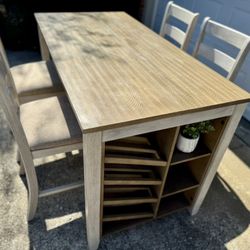 Table And 4 Chairs