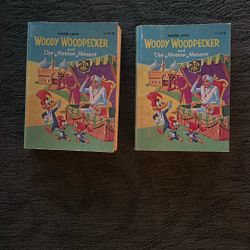 Two 1967 Big Little Books Woody Woodpecker And The Meteor Menace