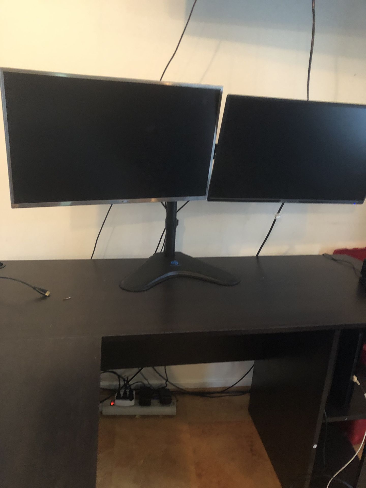 Dual monitor stand $40