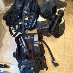 Scuba Gear Camera’s Spear Gun Etc