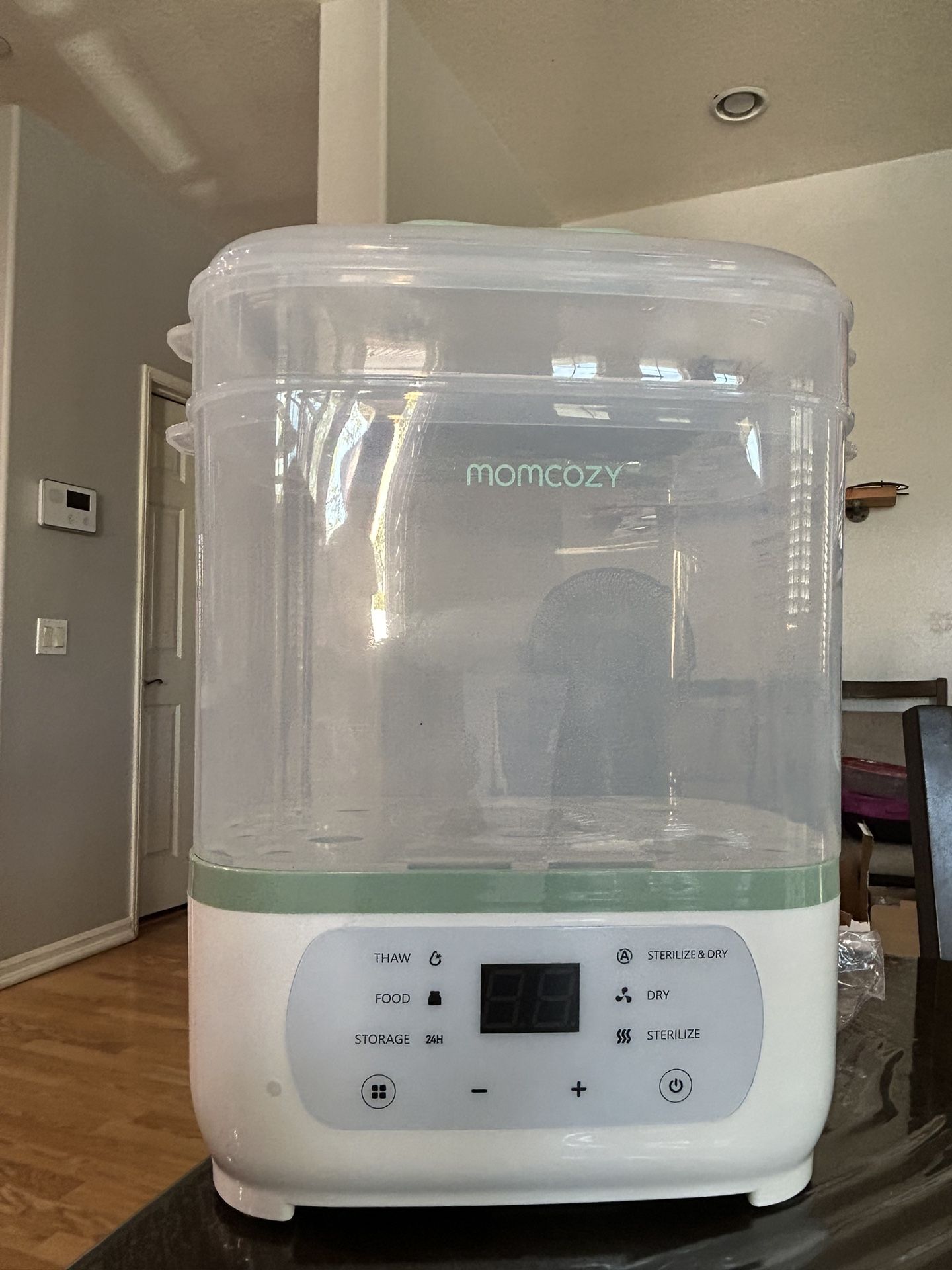 Momcozy Bottle Sterilizer and Dryer, 8-in-1 Electric Steam Baby Bottle Sterilizer for Baby Bottles, Baby stuffs & Breast Pump Accessories