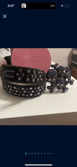 B.B .Simon Skull Belt
