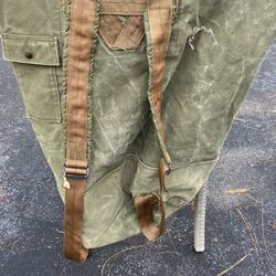 US Military Duffel Bag And Canteen