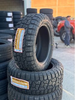 235/60/18 Groundspeed XT Llantas nuevas Montadas y balanceadas