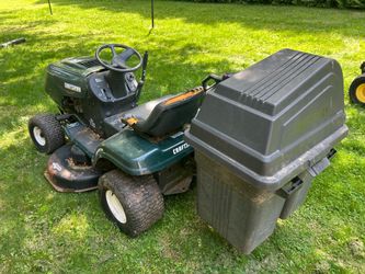 Craftsman 42" Riding Mower w/ Bagger - Runs & Drives