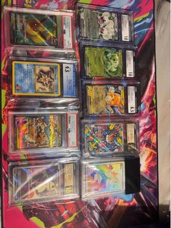 Pokemon slabs PSA and GCG