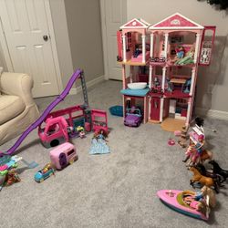 Barbie Dream House / Camper / Barbie Toys 