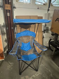 Two folding outside Chair with Canopy