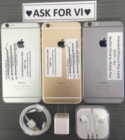 🚨🚨FACTORY unlock iphone 6 plus 16gb