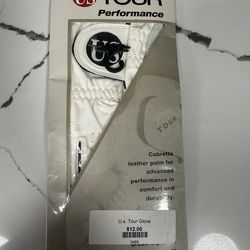 US tour performance gold glove men’s XXL reg left