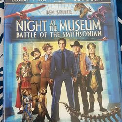 Night At Museum Movie Set Blu-ray / DVD / Digital