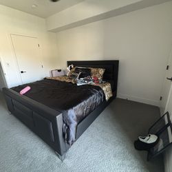 King Bed Frame & Bed