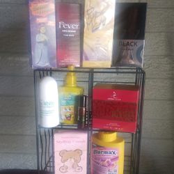 10 Cosmetics: Perfume In Spay, Oil, Hair Gel, Aclarador De Axilas