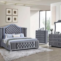 4 Pc Queen Bedroom Set Please Read Description For More Information 