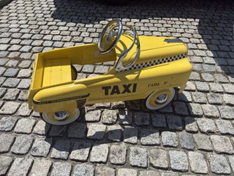 Kids Pedal Taxi Car