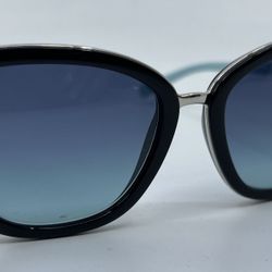 $500 Tiffany & Co Sunglasses TF4152  Black / Blue Gradient Lens