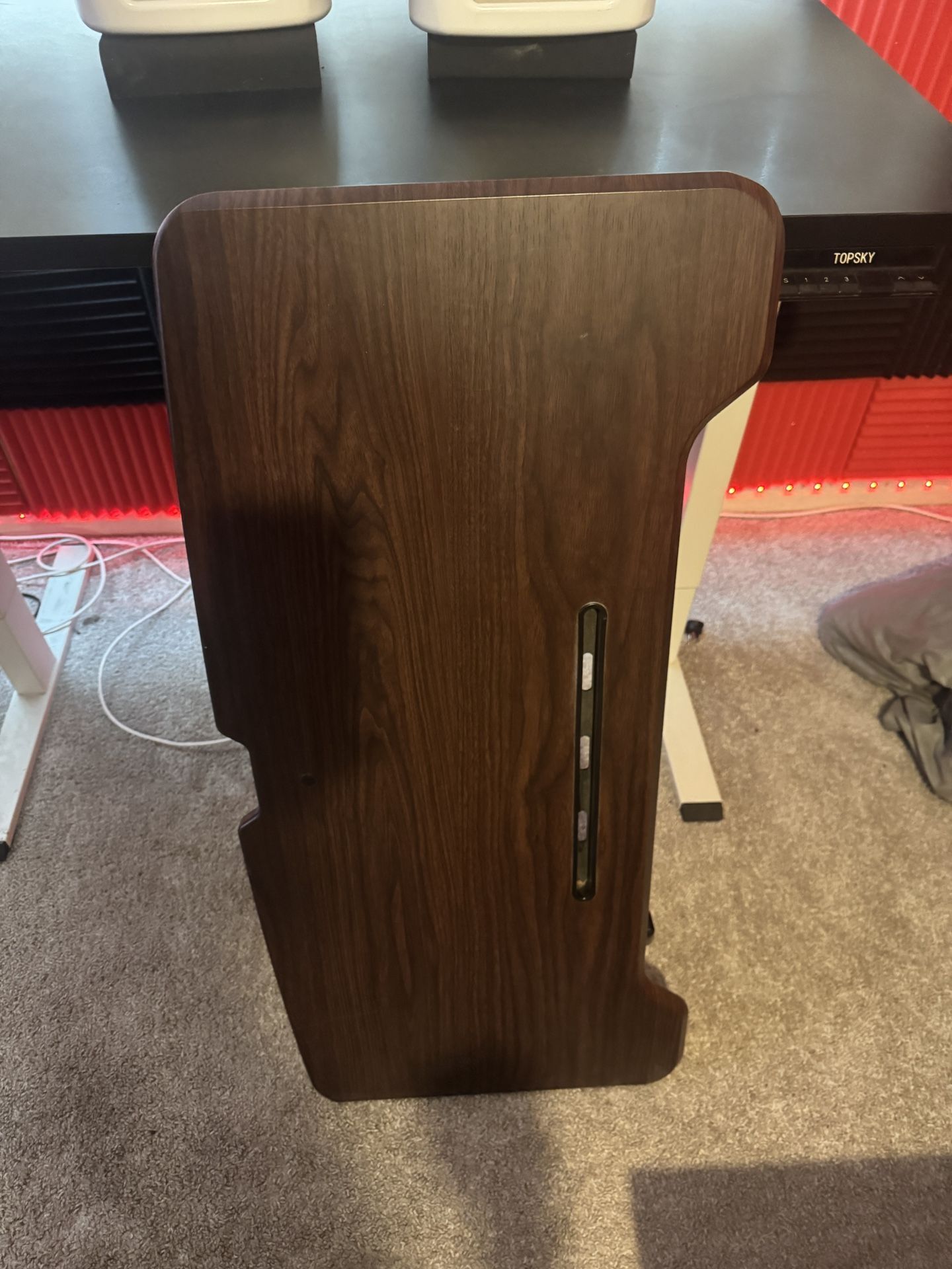 ADJUSTABLE DESK RISER! STAND UP DESK ATTACHMENT!