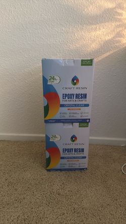 Craft resin epoxy crystal clear