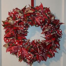 New Ribbon Wreath $40