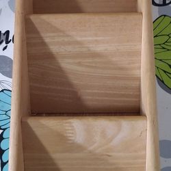 Wooden Wall Mail Organizer 