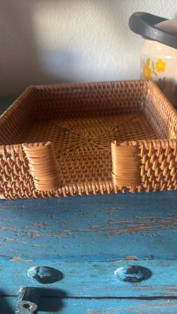 Rattan Napkin Holder