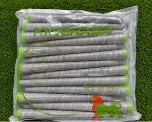New 13-Piece Golf Grip Set Gray/Green - Standard Size
