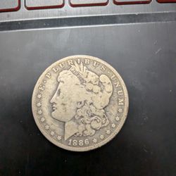 1886o New Orleans Silver Morgan Dollar Rare Date