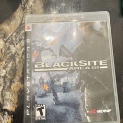 Black site Area 51 PlayStation 3