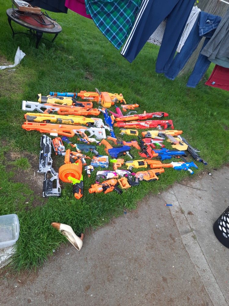 Nerf Guns 50+ Make Offer