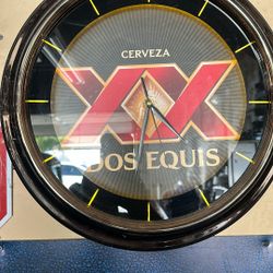 Dos Equis Wall Clock 