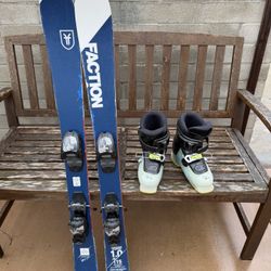Youth Skis And Boots