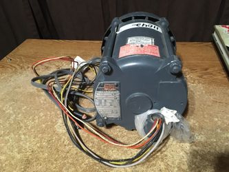 GENERAL ELECTRIC 5KC49FG11C1E MOTOR 0.5 HP 230 V 3450 RPM 56 1 PH B344710