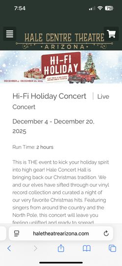 Hale Theater Hi-Fi Concert Tickets