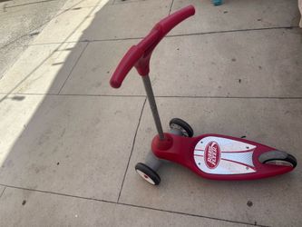 Red Radio Scooter