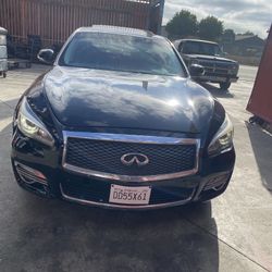 2014 2019 Infiniti Q70 Part Out Front Bumper Hood Fender Doors Interior Engine 