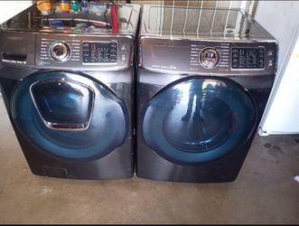 Samsung washer and gas dryer