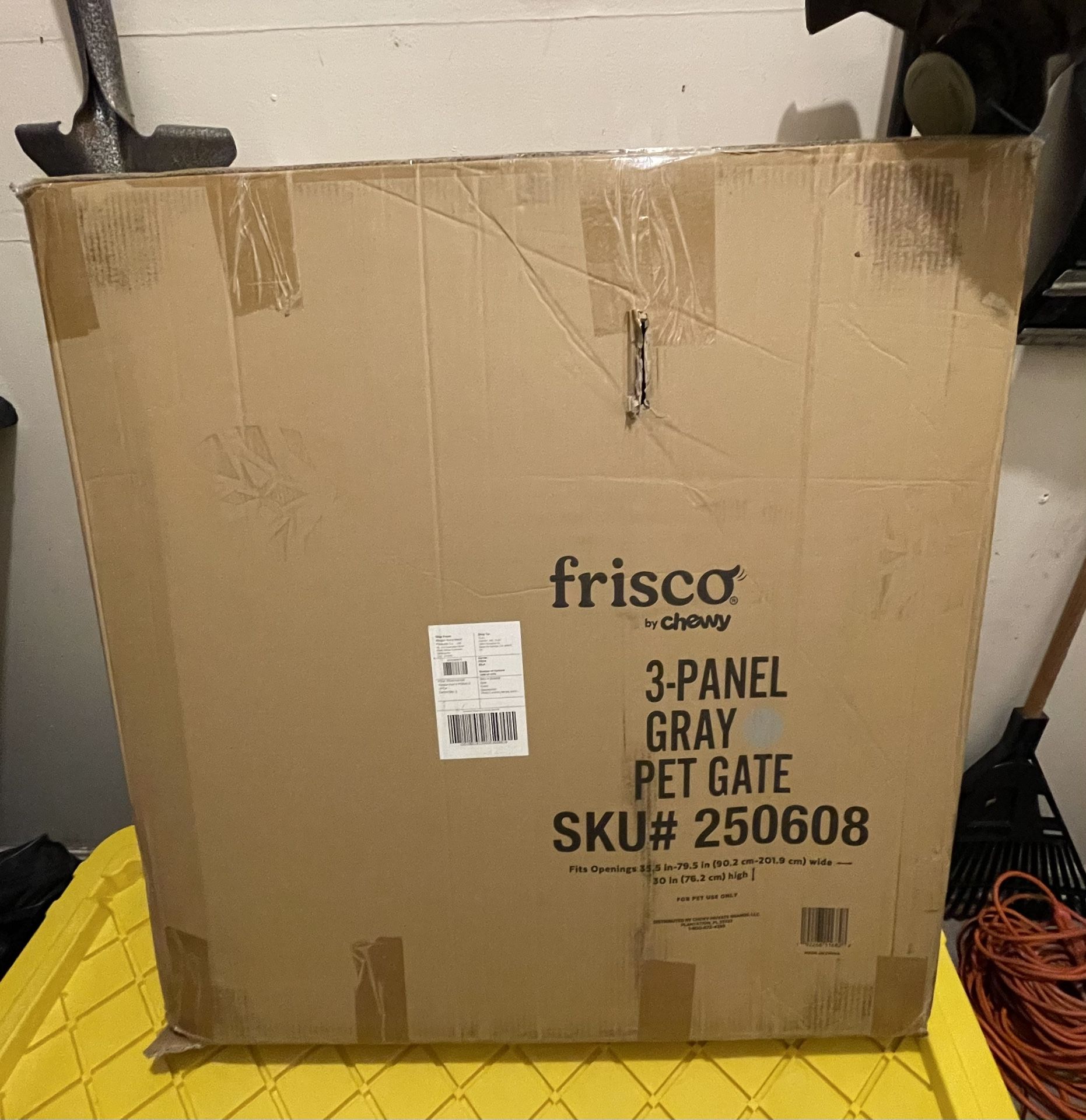 3 Panel Metal Pet Gate